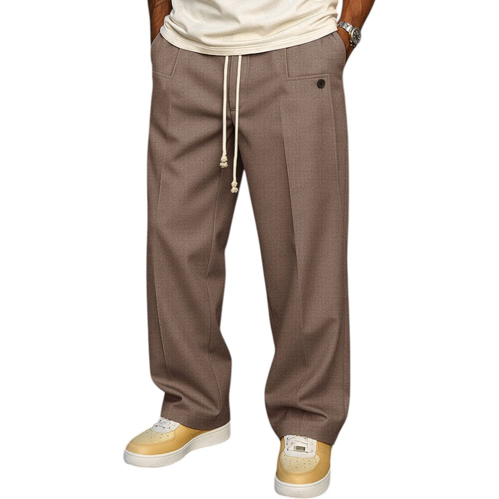 Charles | Casual Structured Design Relaxed Fit Pants