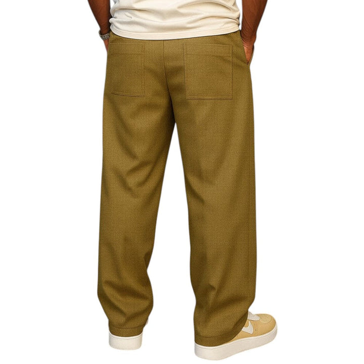Charles | Casual Structured Design Relaxed Fit Pants