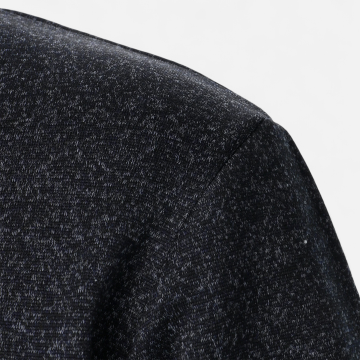 Lauvin | Men’s Knitted Sweater – Stand Collar Heritage Style