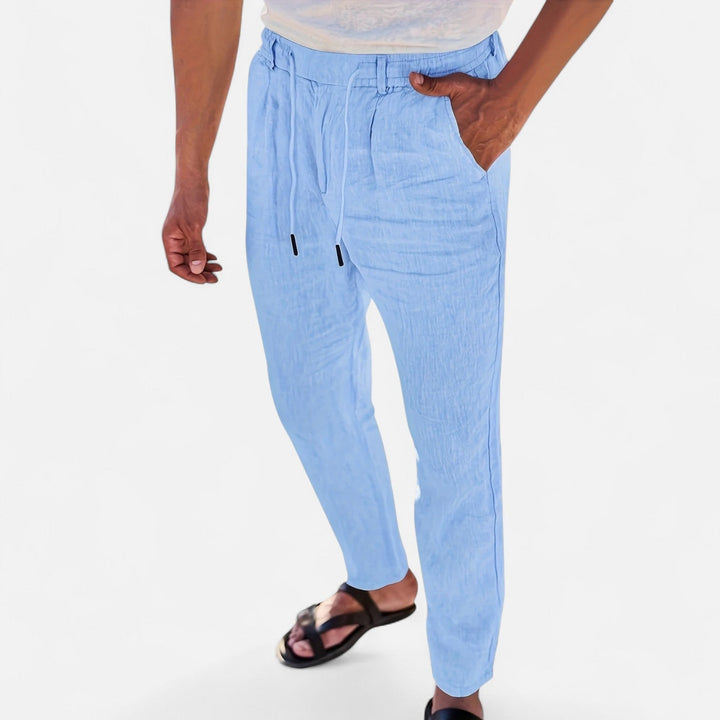 Lauvin | Men’s Linen Trousers – Heritage Lightweight Fit