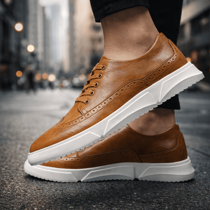 Owen | Leather Trainers