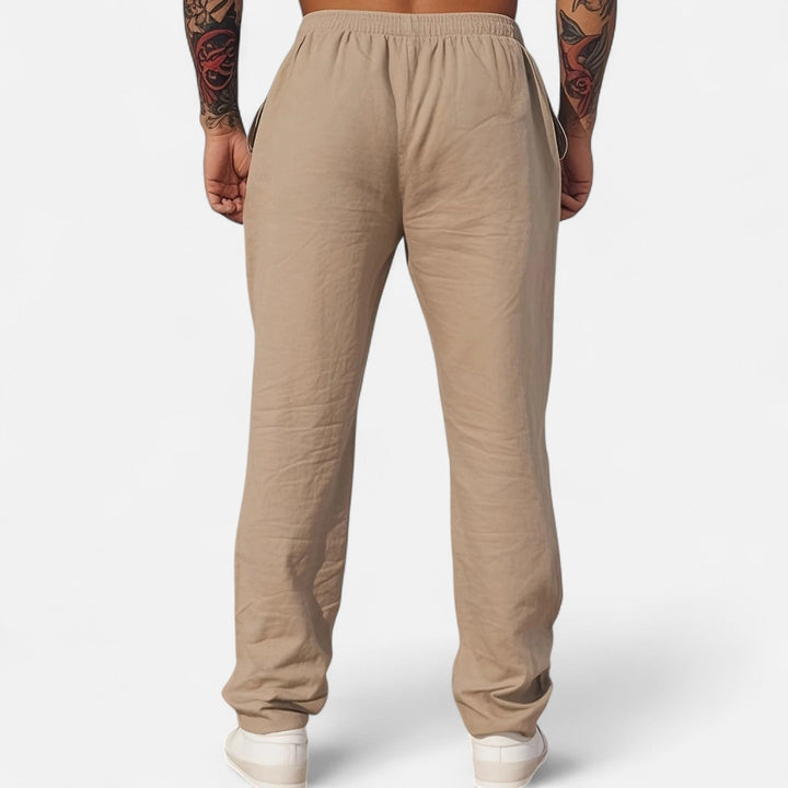 Lauvin | Men’s Linen Trousers – Heritage Relaxed Cut