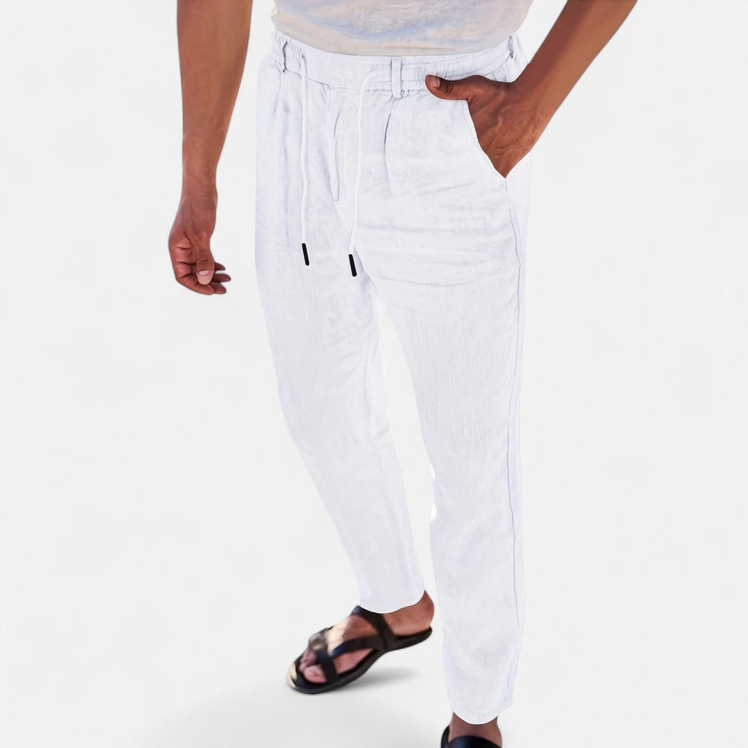 Lauvin | Men’s Linen Trousers – Heritage Lightweight Fit