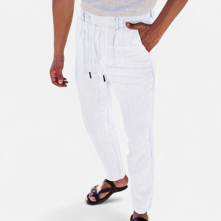 Lauvin | Men’s Linen Trousers – Heritage Lightweight Fit