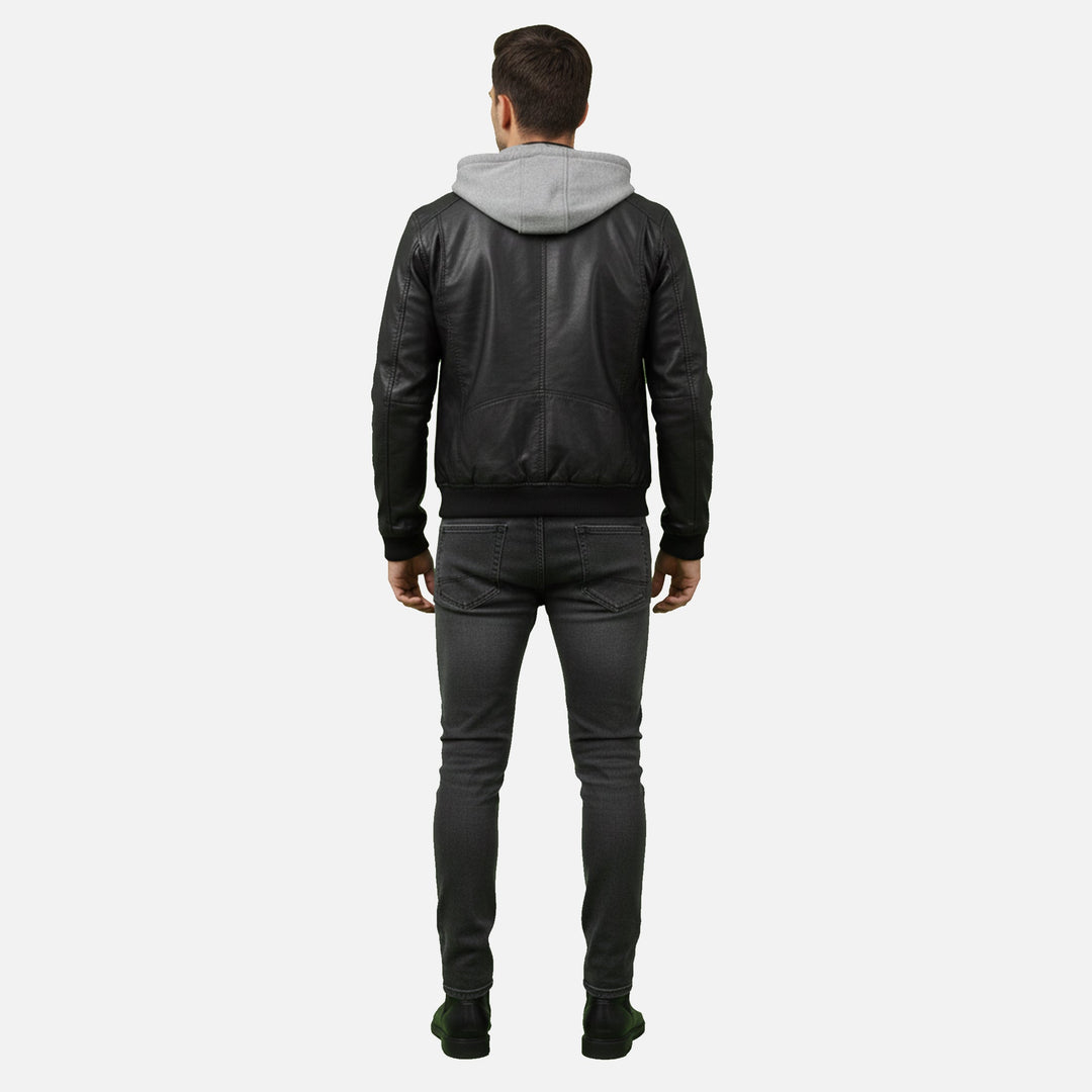 Lauvin | Men’s Bomber Jacket – Classic Hooded Streetwear