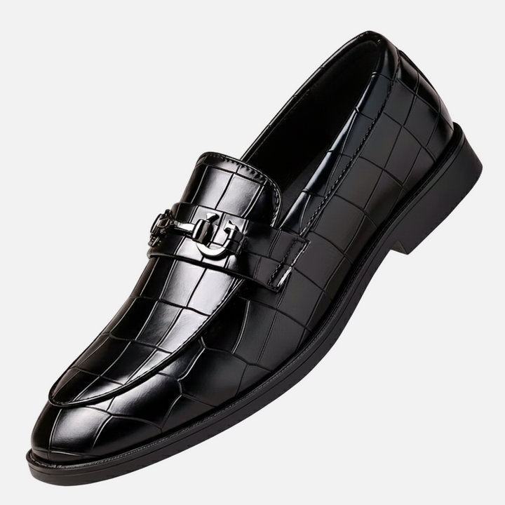 Lauvin | Men’s Penny Loafers – Round Toe Vintage Style