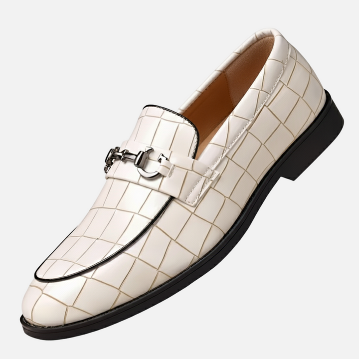 Lauvin | Men’s Penny Loafers – Round Toe Vintage Style