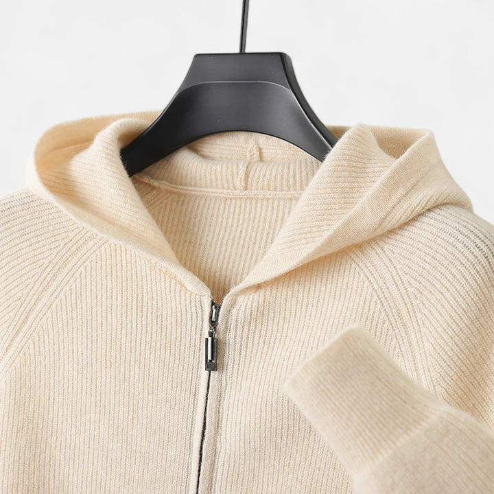Lauvin | Men’s Zipped Hoodie – Heritage Merino Knitwear