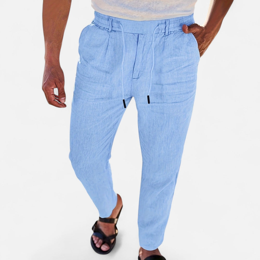 Lauvin | Men’s Linen Trousers – Heritage Lightweight Fit